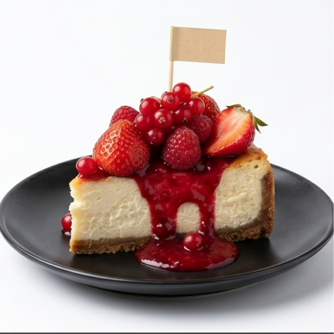 Cheesecake frutos rojos